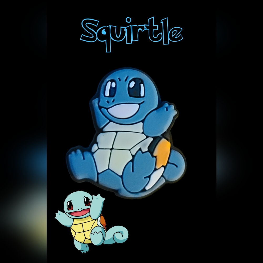 BOGO!! BUNDLE For Discount!!!   Squirtle Pokémon Croc Charm